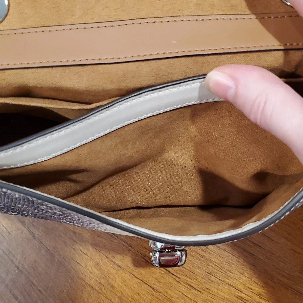 Coach Lizard Embossed Cassidy Crossbody